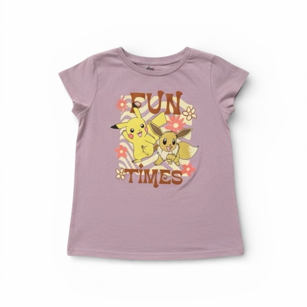 Pokemon Fun Times Graphic T-Shirt - Lavender